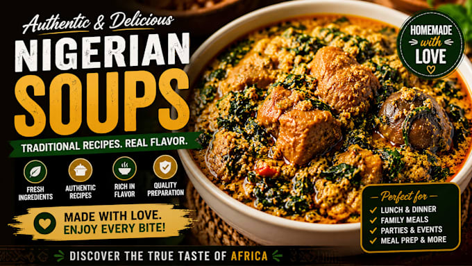 create authentic nigerian recipes and cooking instructions