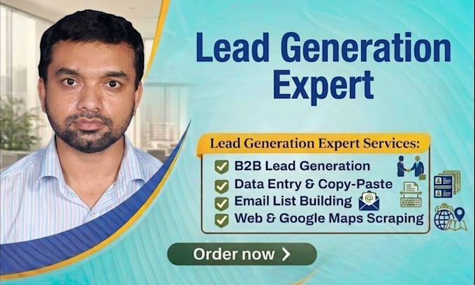 do targeted b2b lead generation,linkedin lead generation and email list building