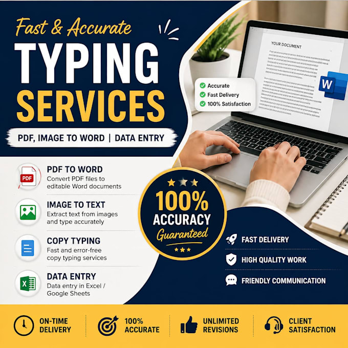do fast typing and accurate audio or video transcription