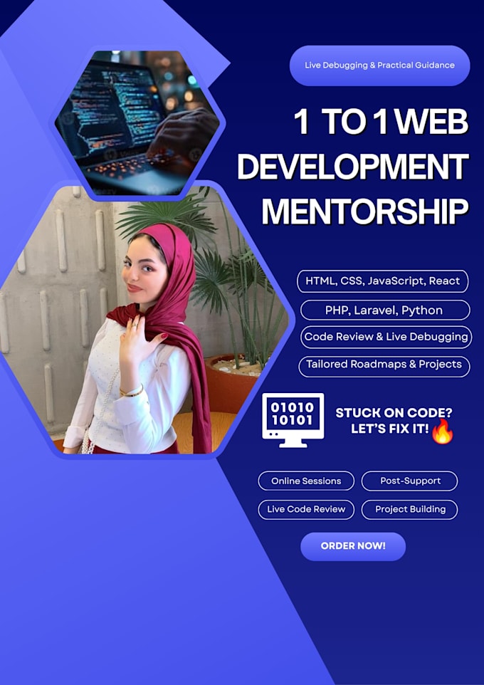 be your 1 to 1 coding tutor for web development