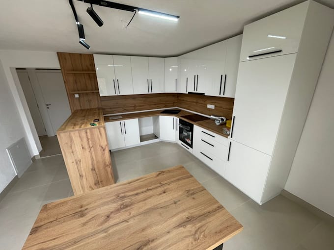 design custom kitchen in 3d with professional drawings