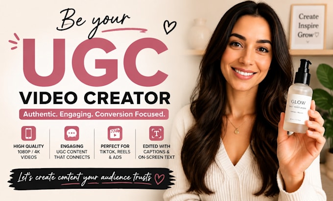be your ugc video creator