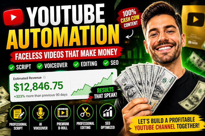 setup youtube automation channel