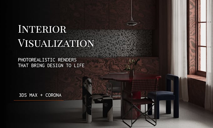 create stunning photorealistic 3d interior visualizations