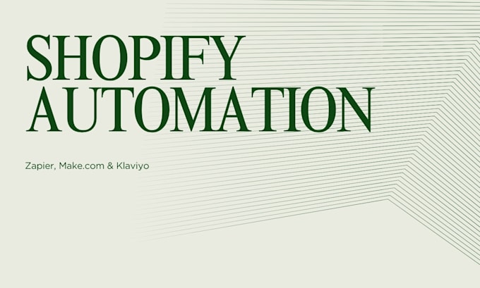 automate your shopify store workflows with zapier and klaviyo