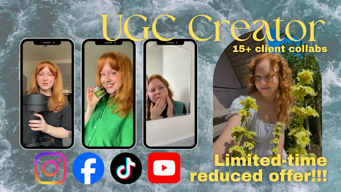 create ugc video content for limited time comeback rate
