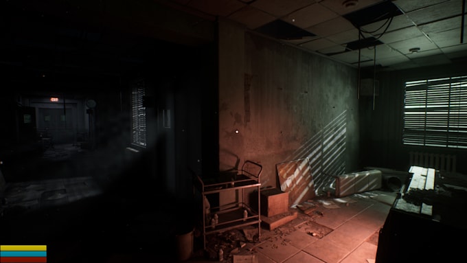 develop a horror game in unreal engine 5 with blueprint