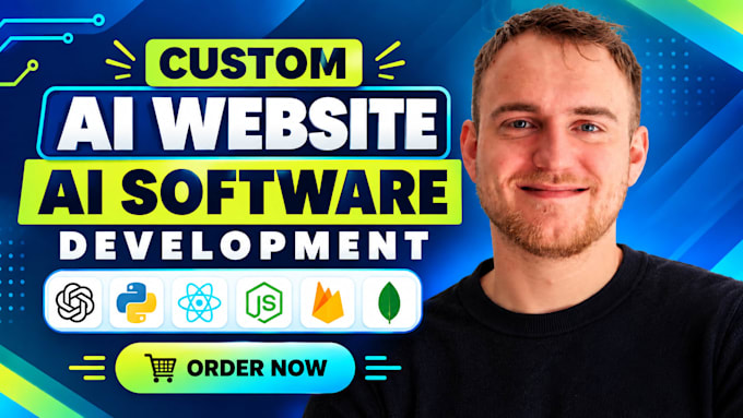 build ai websites, ai software, ai web applications, saas and custom ai products