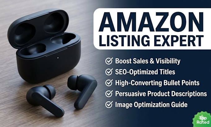 write SEO amazon product listing and description