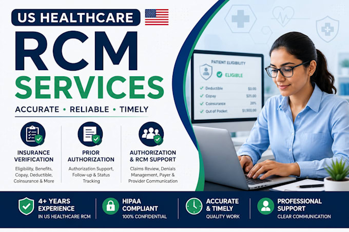 provide US insurance verification, eligibility, prior authorization