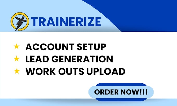 set up your trainerize account and upload workouts