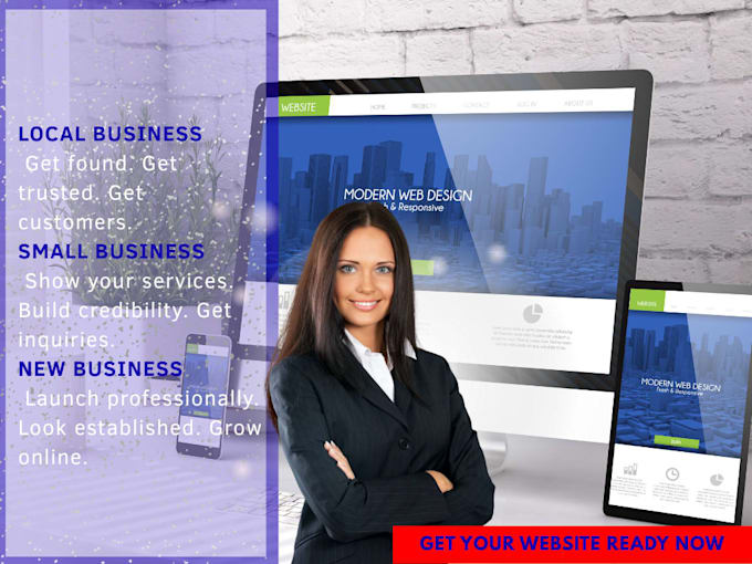 build custom websites business