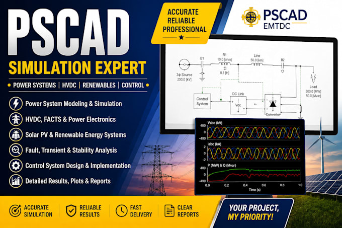 pscad simulation for your