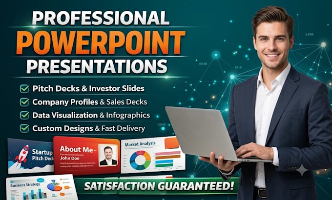 do professional ms word, excel, and powerpoint presentations