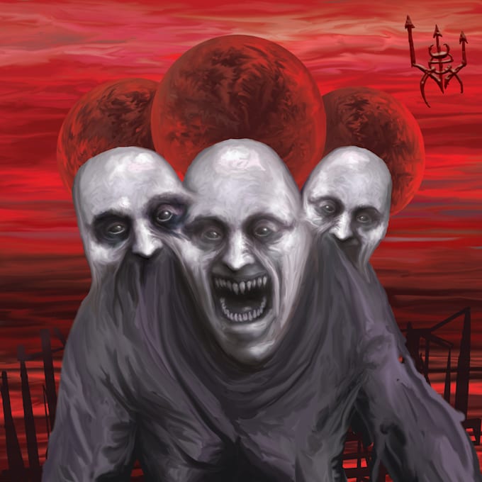 draw horror picture newborn nightmare