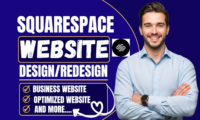 design squarespace website and redesign squarespace website