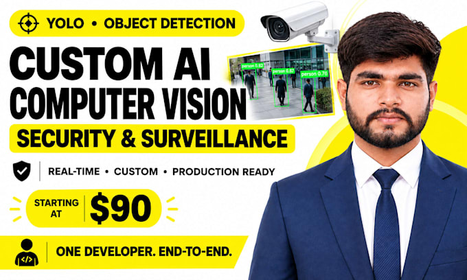 build custom ai computer vision models for security and surveillance in python