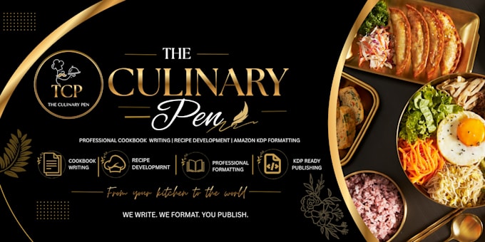 write, edit, and professionally format your cookbook for KDP