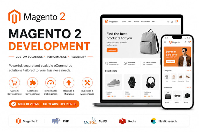 develop and customize your magento 2 ecommerce store