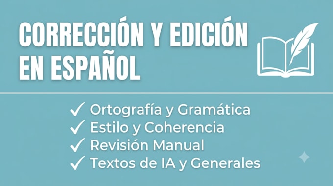 write, proofread, and edit your spanish texts professionally