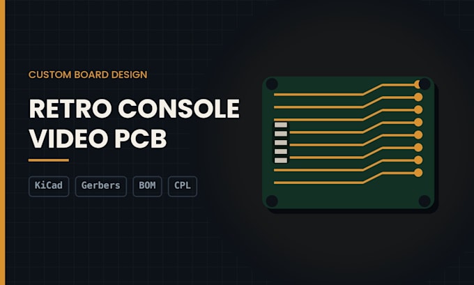 design an ips display and usb c charging pcb for your handheld console
