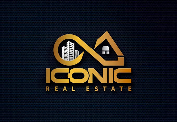 do modern real estate, construction and property logo design