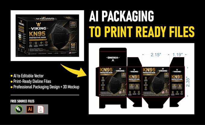 turn ai generated packaging designs into print ready files