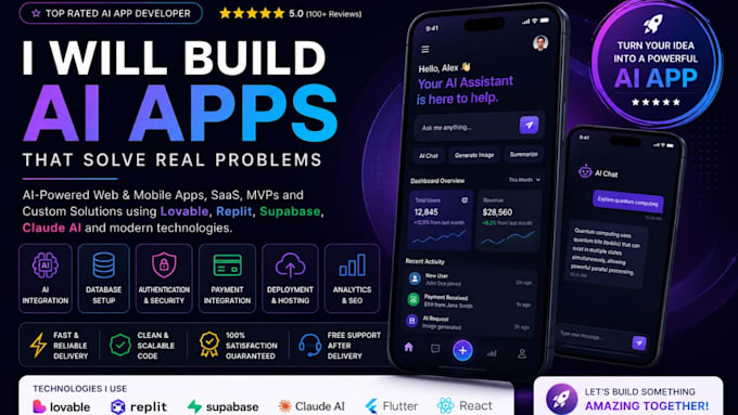 build a app or mvp product with bolt new ai, lovable ai, cursor ai
