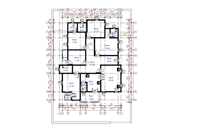 create prfessional 2d floor plans in revit and auto cad