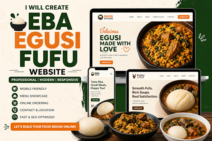 create eba website egusi website fufu website
