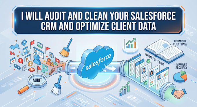 audit and clean your salesforce CRM and optimize client data