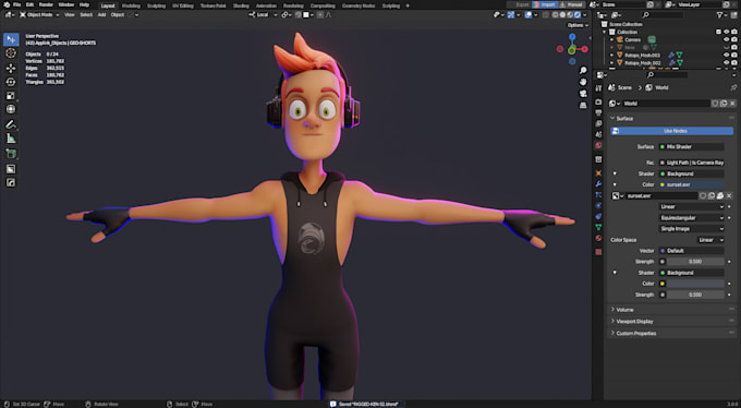 create, edit character and body group for gmod, l4d2, mmd, sfm, vrchat, cs2, tf2