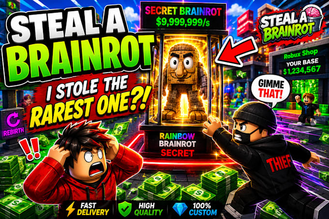 custom roblox youtube thumbnail for you