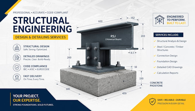 do UK building regulations structural calculations and rsj beam design