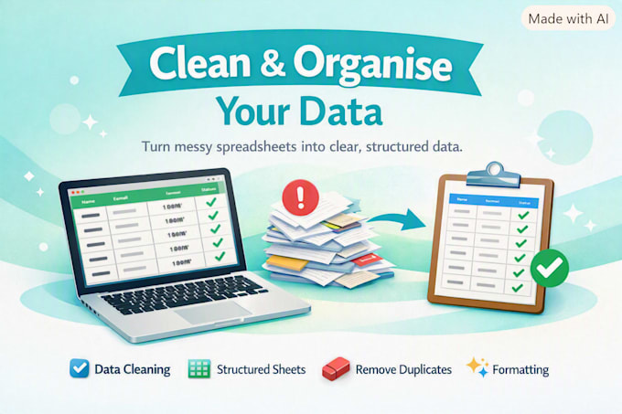 clean and format your data