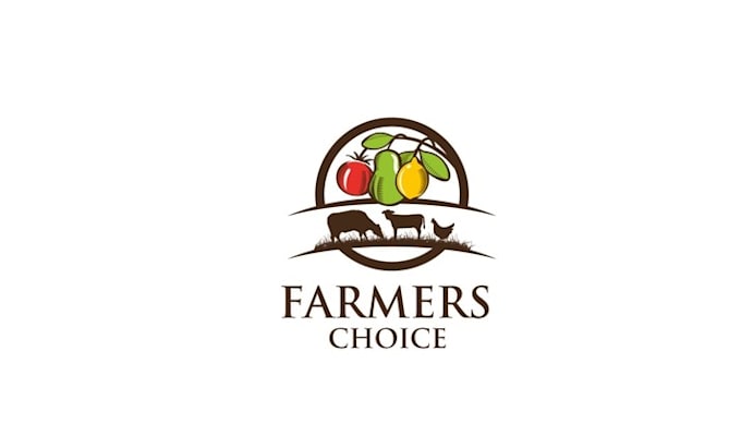design custom modern food company logo