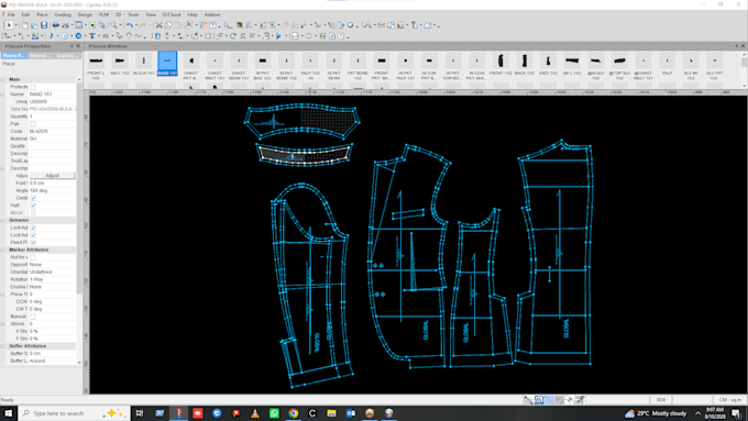 create professional sewing patterns for garments and clothing
