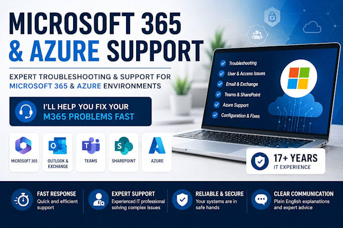troubleshoot your microsoft 365 or azure problem
