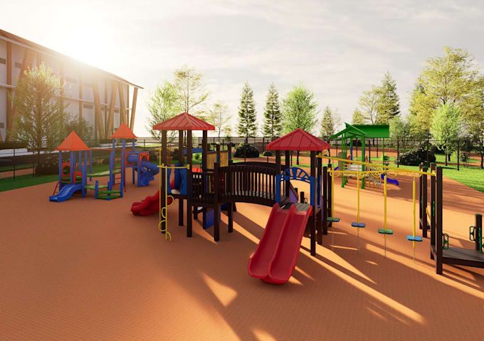 create stunning 3d designs and masterplans for recreational facilities