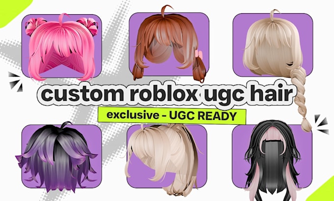 create custom roblox ugc hair made to stand out