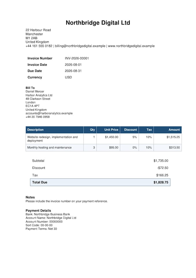 automate your invoice and document generation from excel