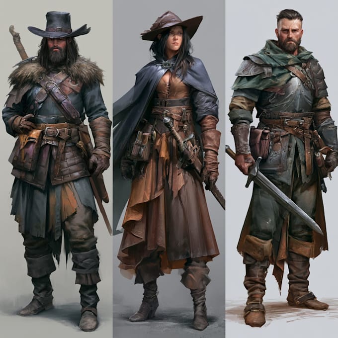 character art and dnd character art