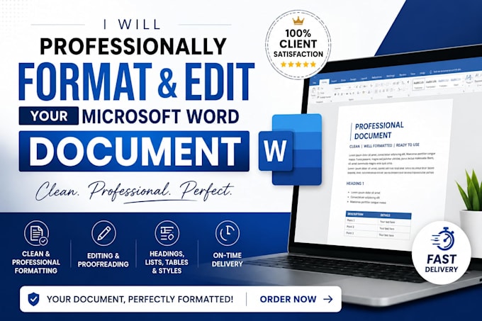 professionally format your word document