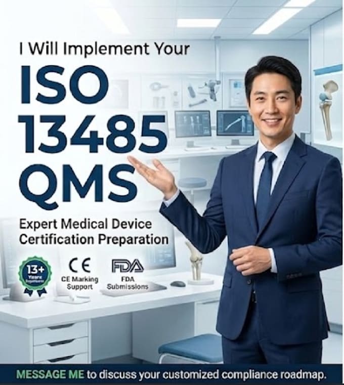be your iso 13485 and medical device qms compliance consultant