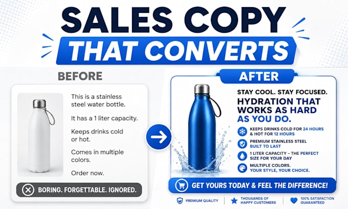 write sales copy that converts