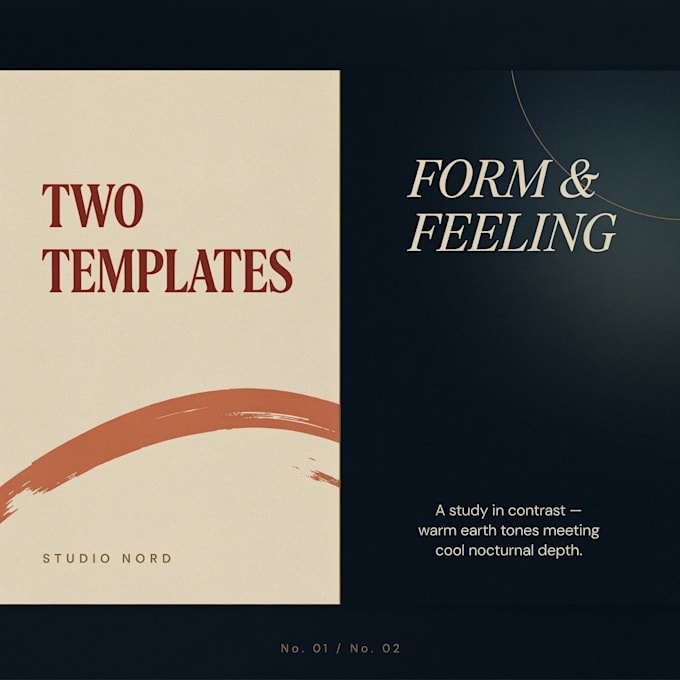create logo, templates, presentation and proposals for you