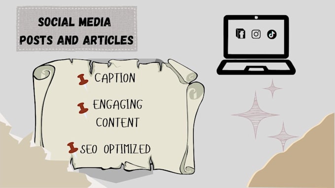create SEO friendly social media posts and articles