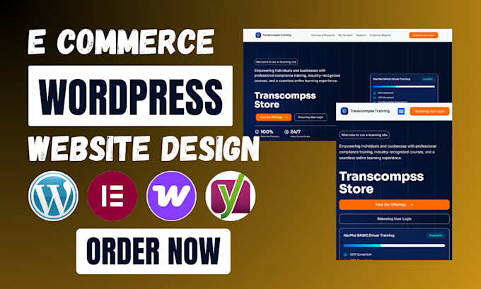 create woocommerce website, woocommerce store as expert wordpress developer
