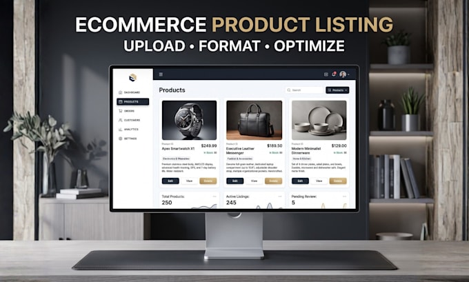 do professional ecommerce product listings in bulk