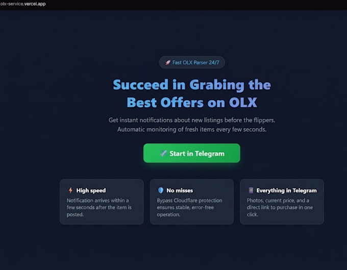 build custom python scripts, web scrapers, and telegram bots